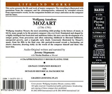 Jeremy Siepmann: Mozart: Life and Works [4CD]