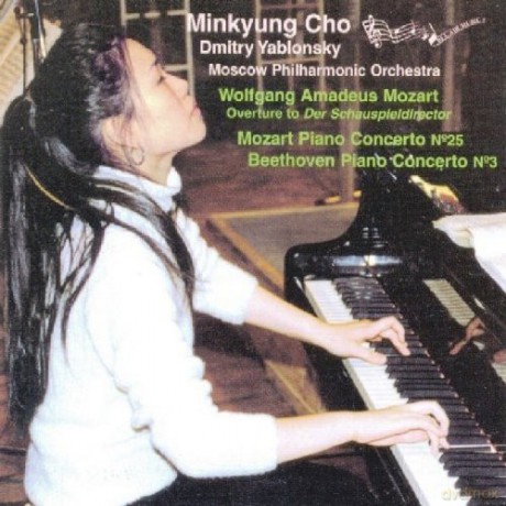 Cho Minkyung: Mozart: Overture To Der Schauspieldirektor, Piano Concerto No. 25, Beethoven: Piano Concerto No. 3 [CD]