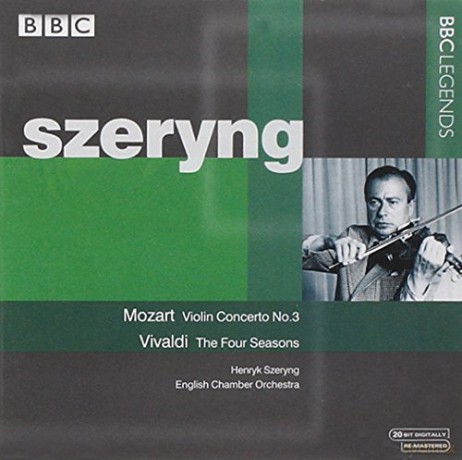 Wolfgang Amadeus Mozart: Mozart; Vivaldi - Violin Concertos - Henryk Szeryng [CD]