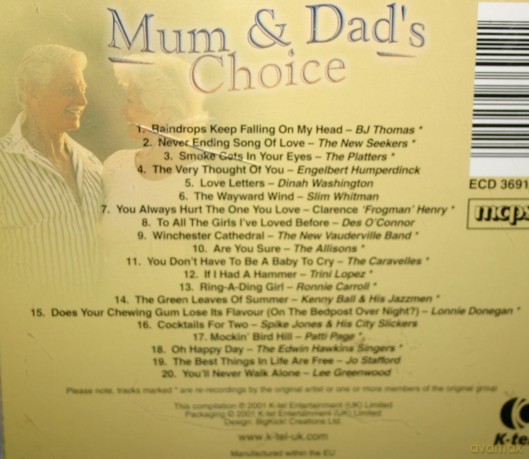 Mum And Dad's Choice - 20 Special Requests [CD]