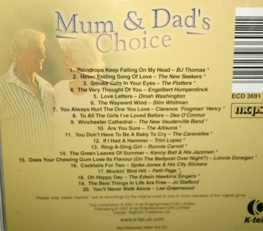 Mum And Dad's Choice - 20 Special Requests [CD]