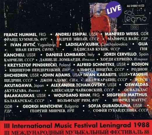 Music Festival Leningrad 1988 [6CD]