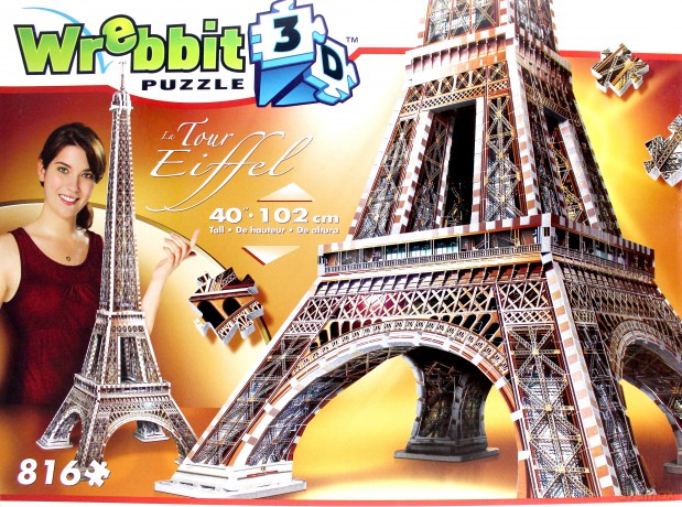 Wrebbit puzzle 3D 816 La Tour Eiffel [PUZZLE]