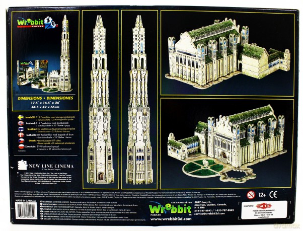 Wrebbit puzzle 3D 819 Cytadela Minas Tirith [PUZZLE]