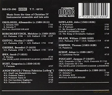 Anonymous: Music From the Time of Christian Iv, vol.2 [CD]