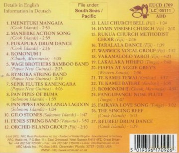 David Fanshawe: Music of the South Pacific [CD]
