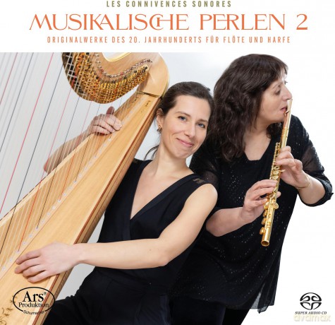 Les Connivences Sonores: Musikalische Perlen 2 - Werke FÜR FlÖTe Und Harfe [CD]