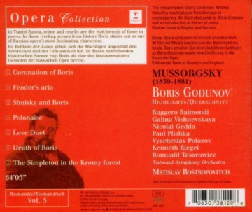 Raimondi: Mussorgsky: Boris Godunov [CD]