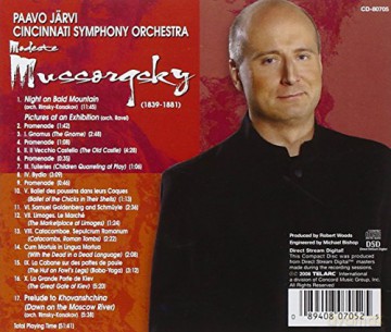 Modest Mussorgsky: Mussorgsky: Pictures at an Exhibition, Night on Bald Mountai [CD]