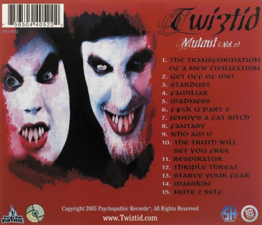 Twiztid: Mutant, Vol. 2 [2CD]