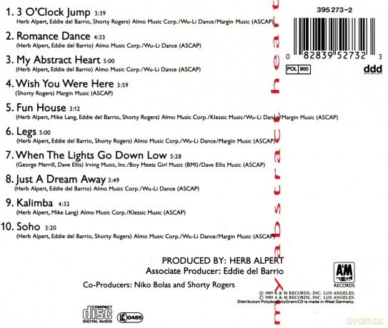 Herb Alpert: My Abstract Heart [CD]