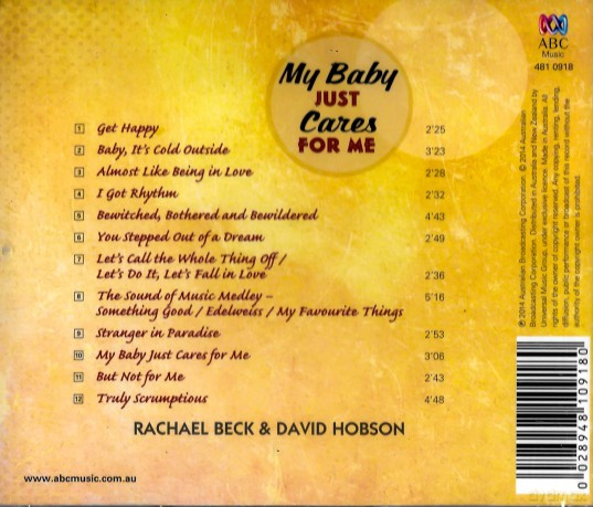 My Baby Just Cares for Me [CD]