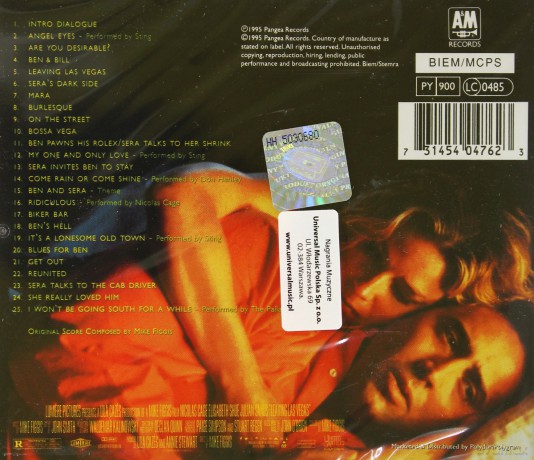 Leaving Las Vegas soundtrack (Zostawić Las Vegas) [CD]