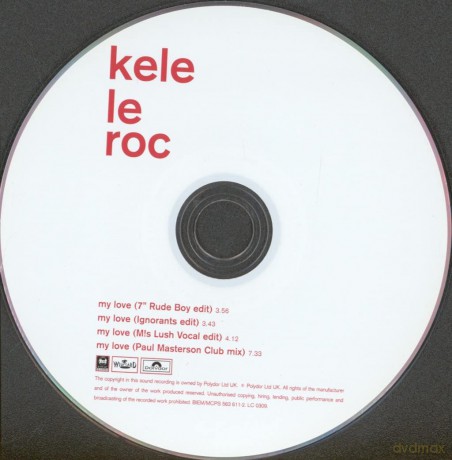 Kele Le Roc: My Love [CD]