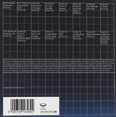 Grooverider: Mysteries Of Funk [2CD]