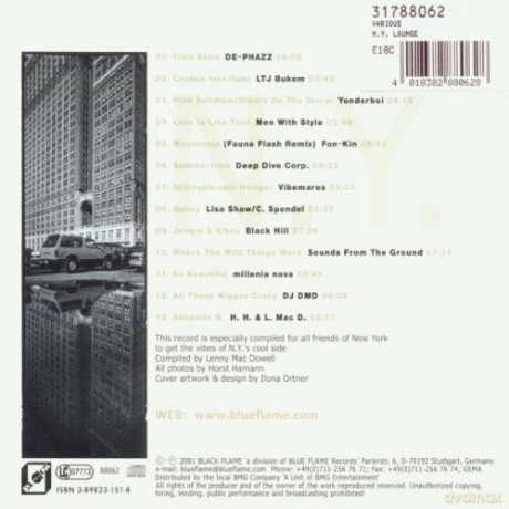 N. Y. Lounge Vol 1 [CD]