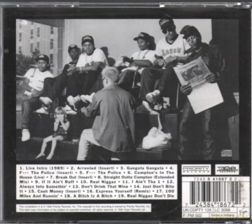 N.W.A.: n.w.a Greatest Hits [CD]