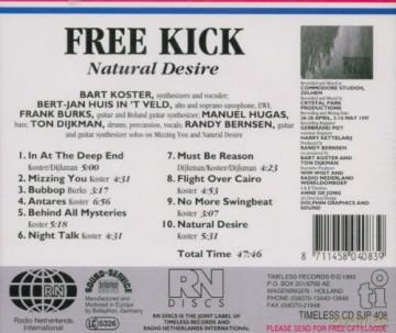 Free Kick: Natural Desire [CD]