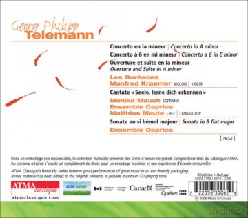 Naturally Telemann [CD]