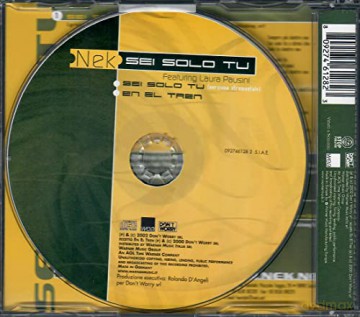 Nek Featuring Laura Pausini - Sei Solo Tu [CD]