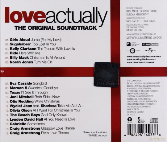 Love Actually soundtrack (To właśnie miłość) [CD]