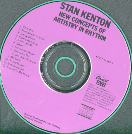Stan Kenton: New Concepts of Artistry in Rhythm [CD]