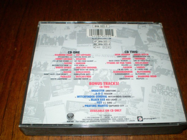 New Wave of British Heavy Metal: New Wave Of British Heavy Metal [CD]