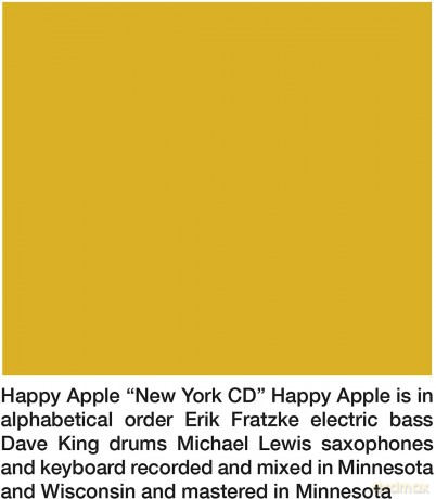 Happy Apple: New York [CD]