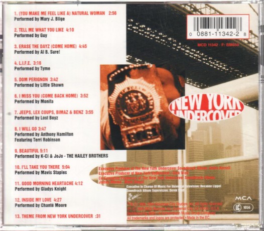 New York Undercover [CD]