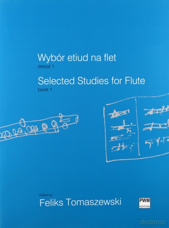 Wybór etiud na flet 1 PWM [KSIĄŻKA]