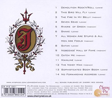 Johnson Family: No Forwarding Address [CD]