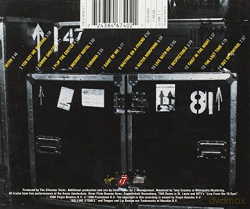 Rolling Stones: No Security [CD]
