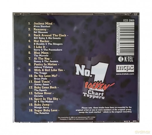 No. 1 Rockin' Chart Toppers [CD]
