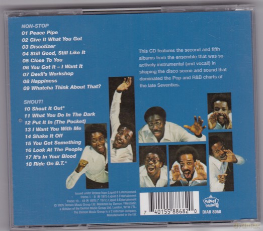 B.T. Express: Non Stop and Shout! [CD]