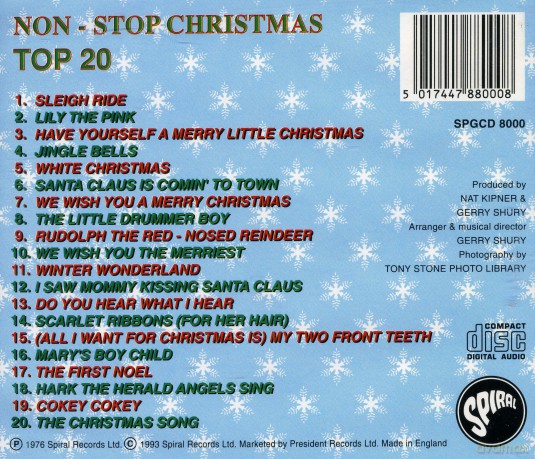 Non Stop Christmas Top 20 [CD]