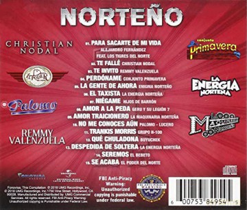 Norteno #1's 2018 [CD]
