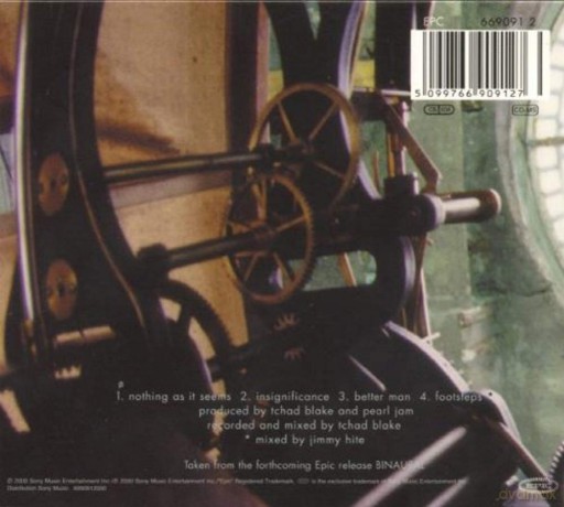 Pearl Jam: Nothing As It Seems [CD]