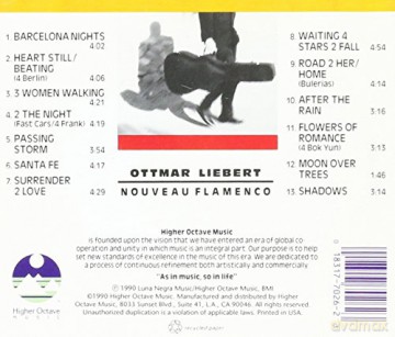 Ottmar Liebert: Nouveau Flamenco [CD]