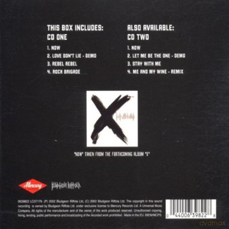 Def Leppard: Now Collector's Edition [CD]