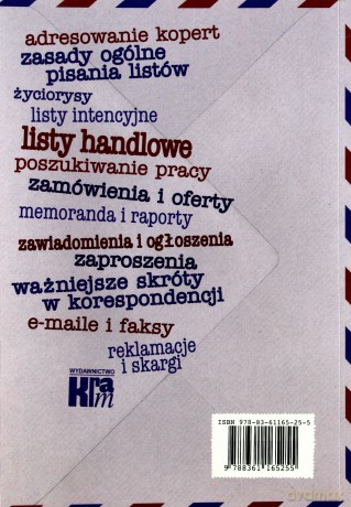 Wzory listów i pism francuskich [KSIĄŻKA]