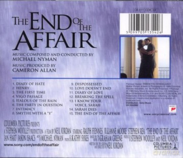 M. Nyman: Nyman: The End Of The Affair [CD]