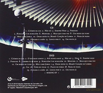 Joao Pedro Pais: O Coliseu 2010 [CD]