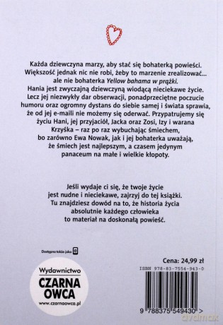 Yellow bahama w prążki - Ewa Nowak w.2014 [KSIĄŻKA]