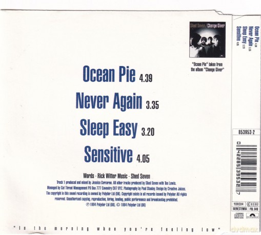 Shed Seven: Ocean Pie [CD]