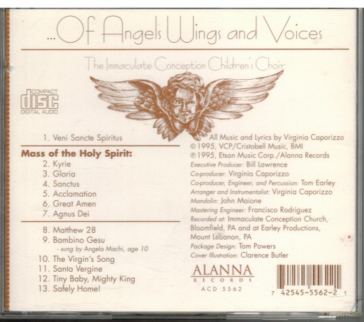 Immaculate Conception Children'S Choir: Of Angels W [CD]