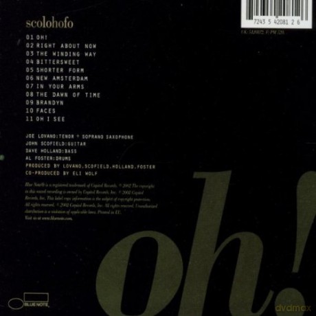 Scolohofo: Oh! [CD]