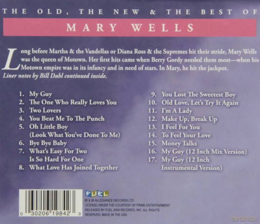 Mary Wells: Old the New & the Best of Mary Wells [CD]
