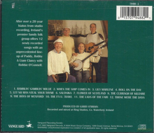 The Clancy Brothers: Older but No Wiser [CD]