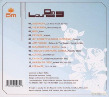 Om:lounge vol.9: A Stereophonic Parlor of Global Rhythms and High Performance Atmospherics [CD]