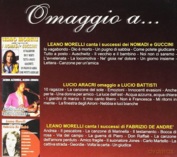 Leano Morelli: Omaggio Guccini Nomadi Battisti De Andre [3CD]